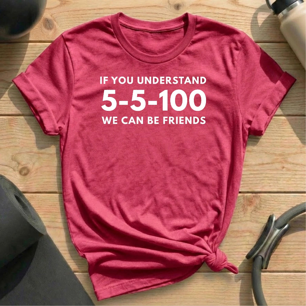 5-5-100 T-shirt