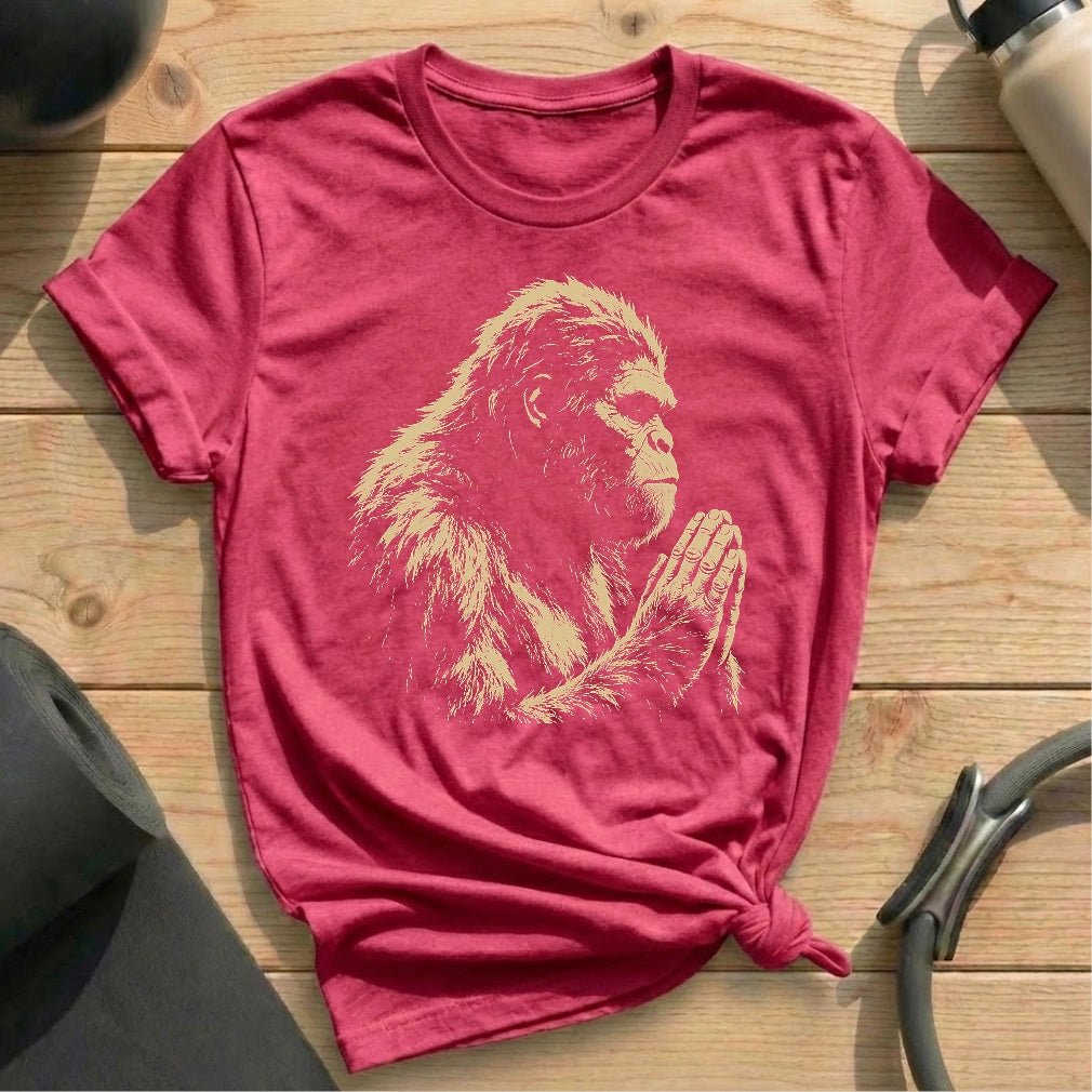 Bigfoot Meditate T-shirt