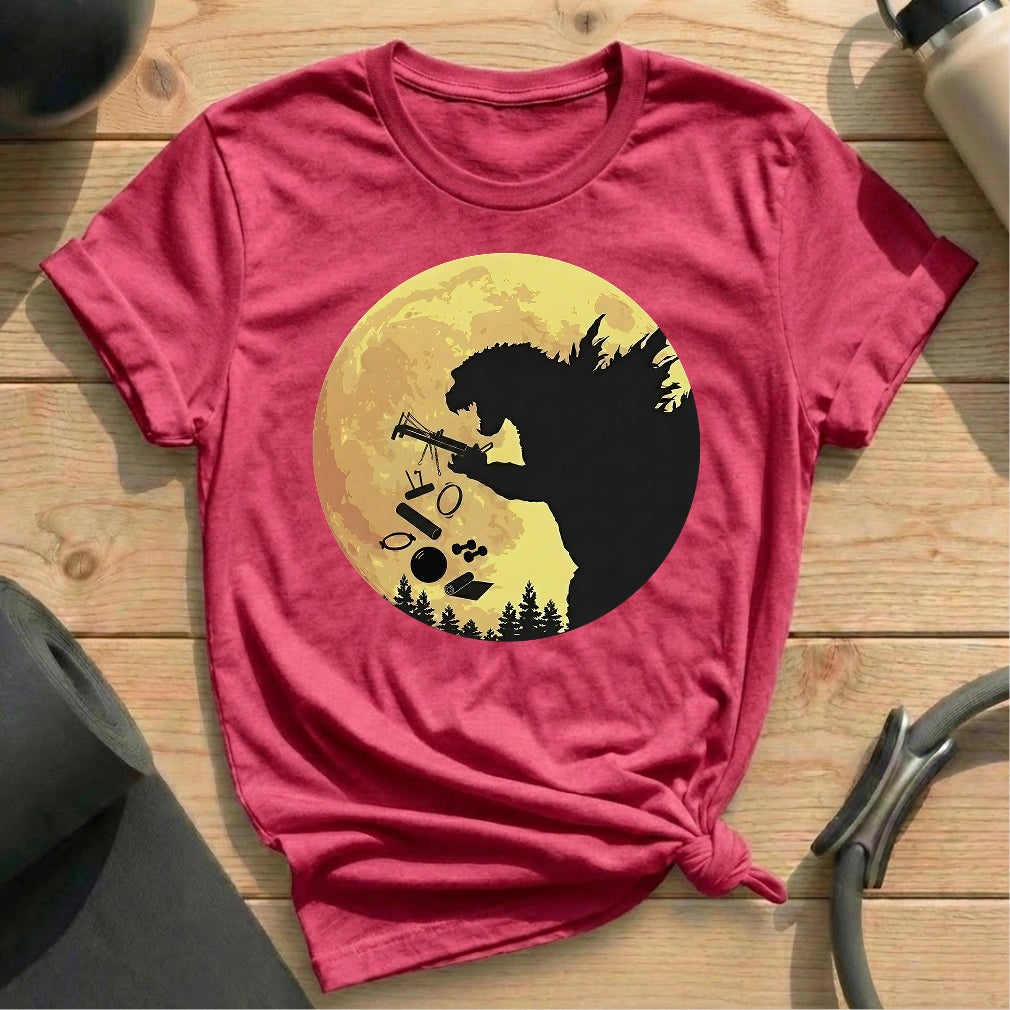 Gozilla Moon T-shirt
