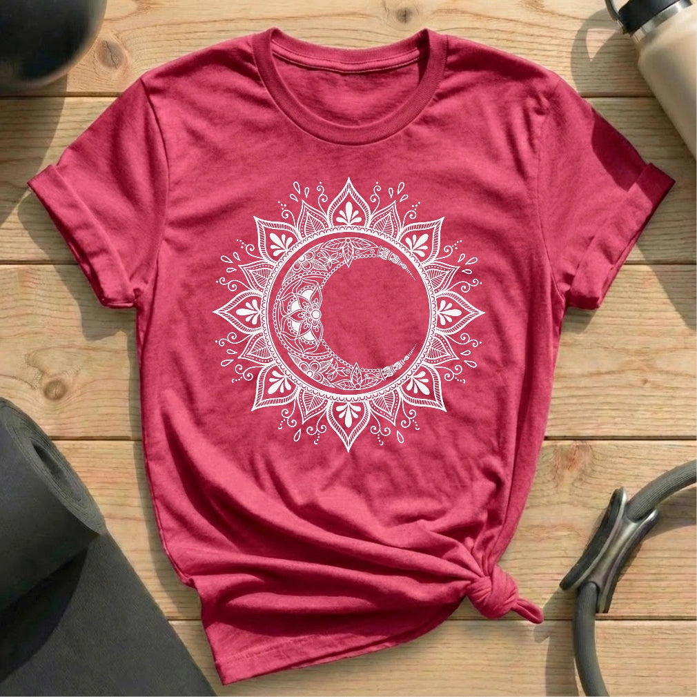 Mandala Moon T-shirt