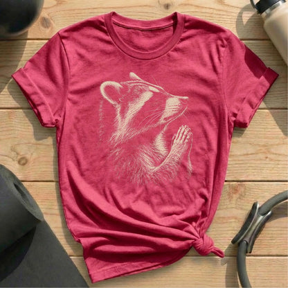 Racoon Meditate T-shirt