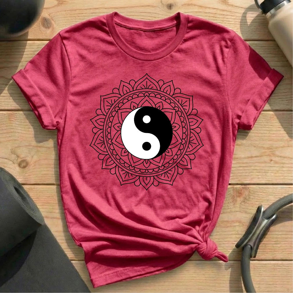 Yin Yang Mandala T-shirt