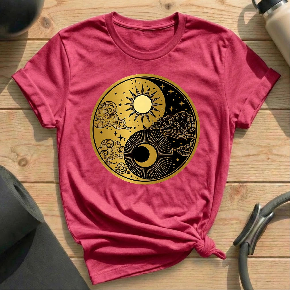 Yin Yang Sun Moon T-shirt