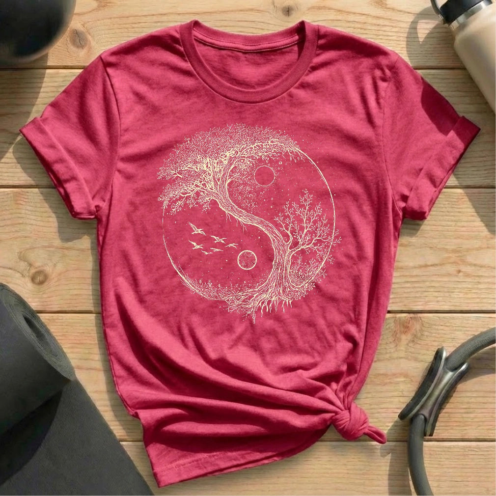 Yin Yang Tree T-shirt