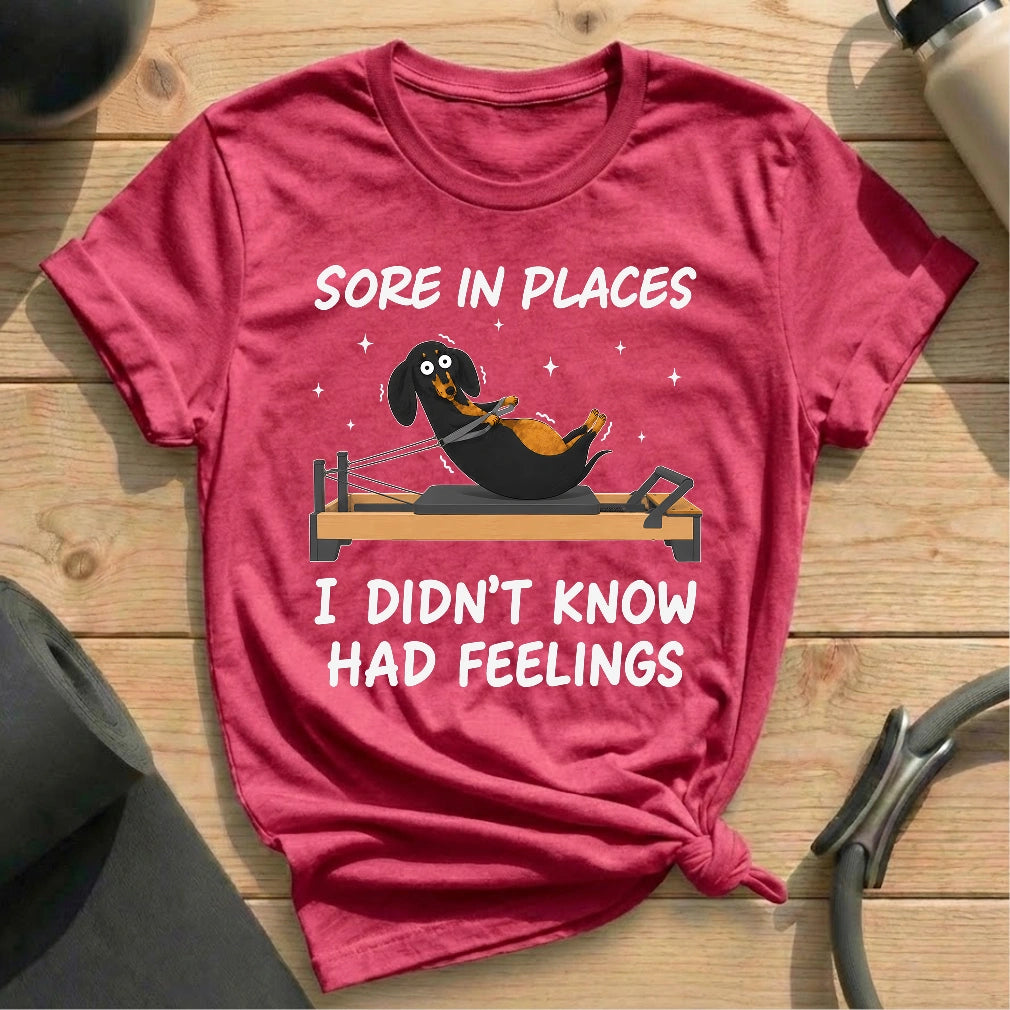 All Sore T-shirt - in MindCloth Pilates Tshirt Collection