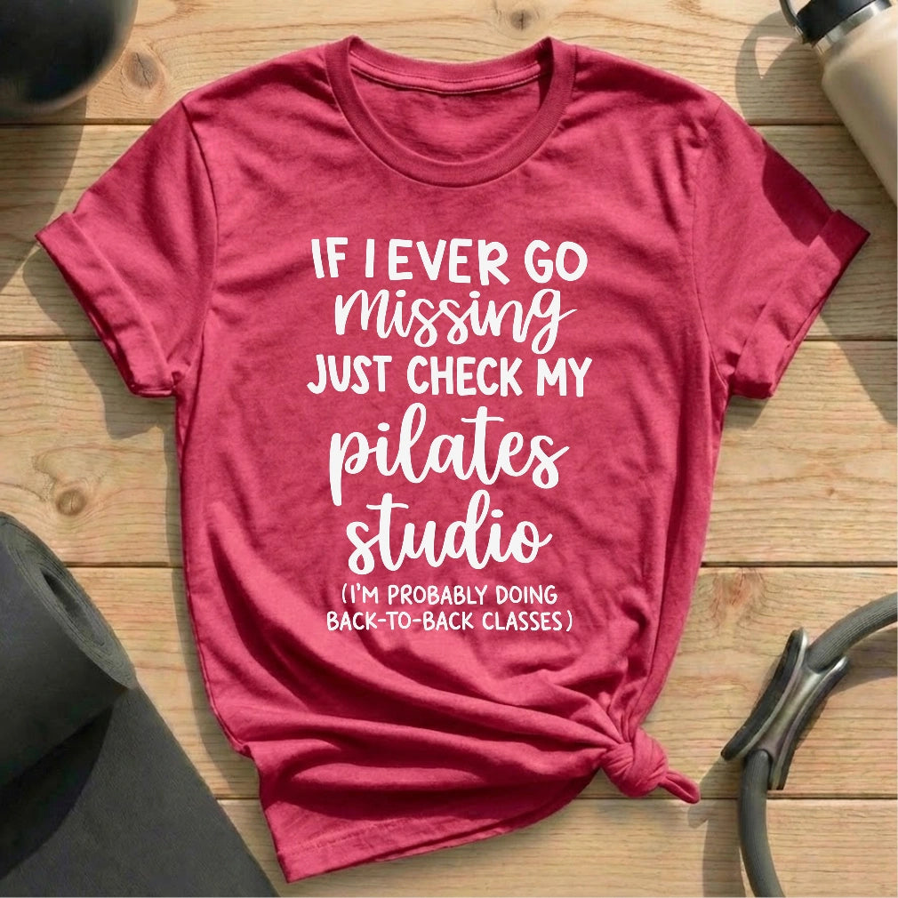 Back To Back Classes T-shirt - in MindCloth Pilates Tshirt Collection