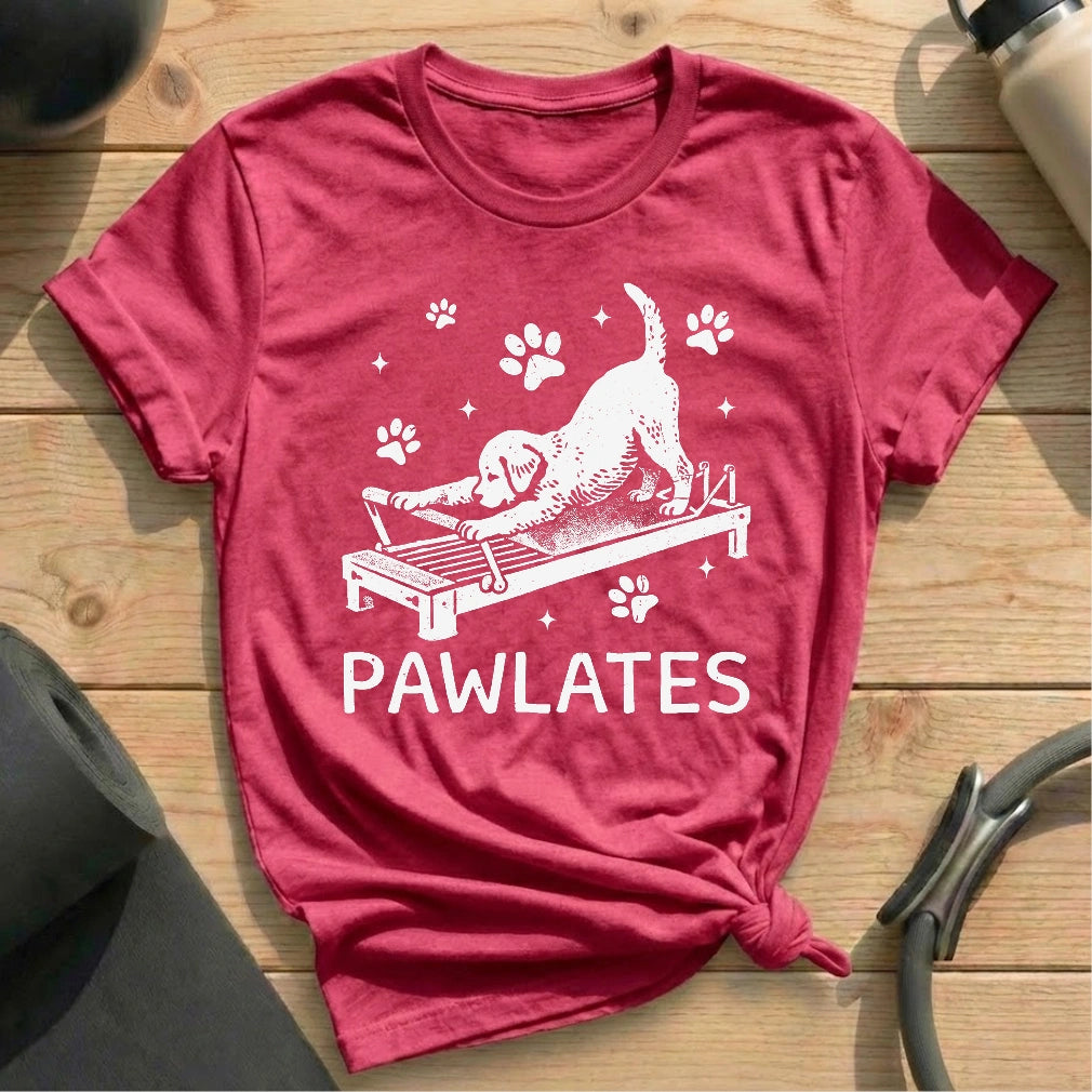 Dog Pawlates T-shirt