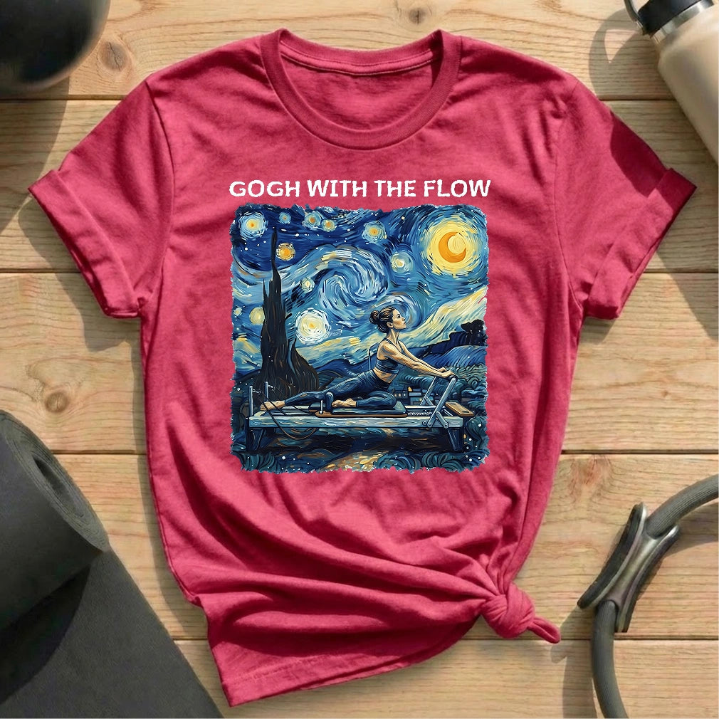 Gogh Flow Pilates T-shirt