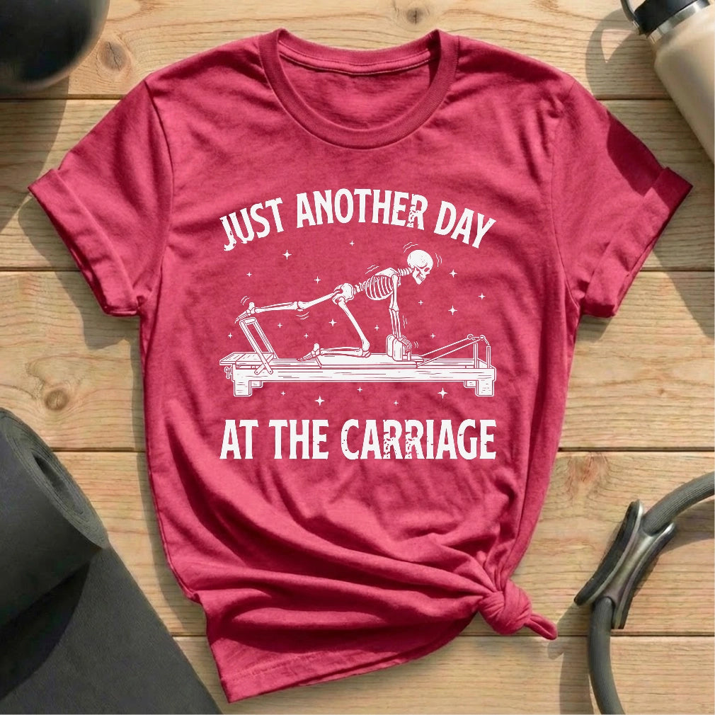 Just Another Day T-shirt - in MindCloth Pilates Tshirt Collection