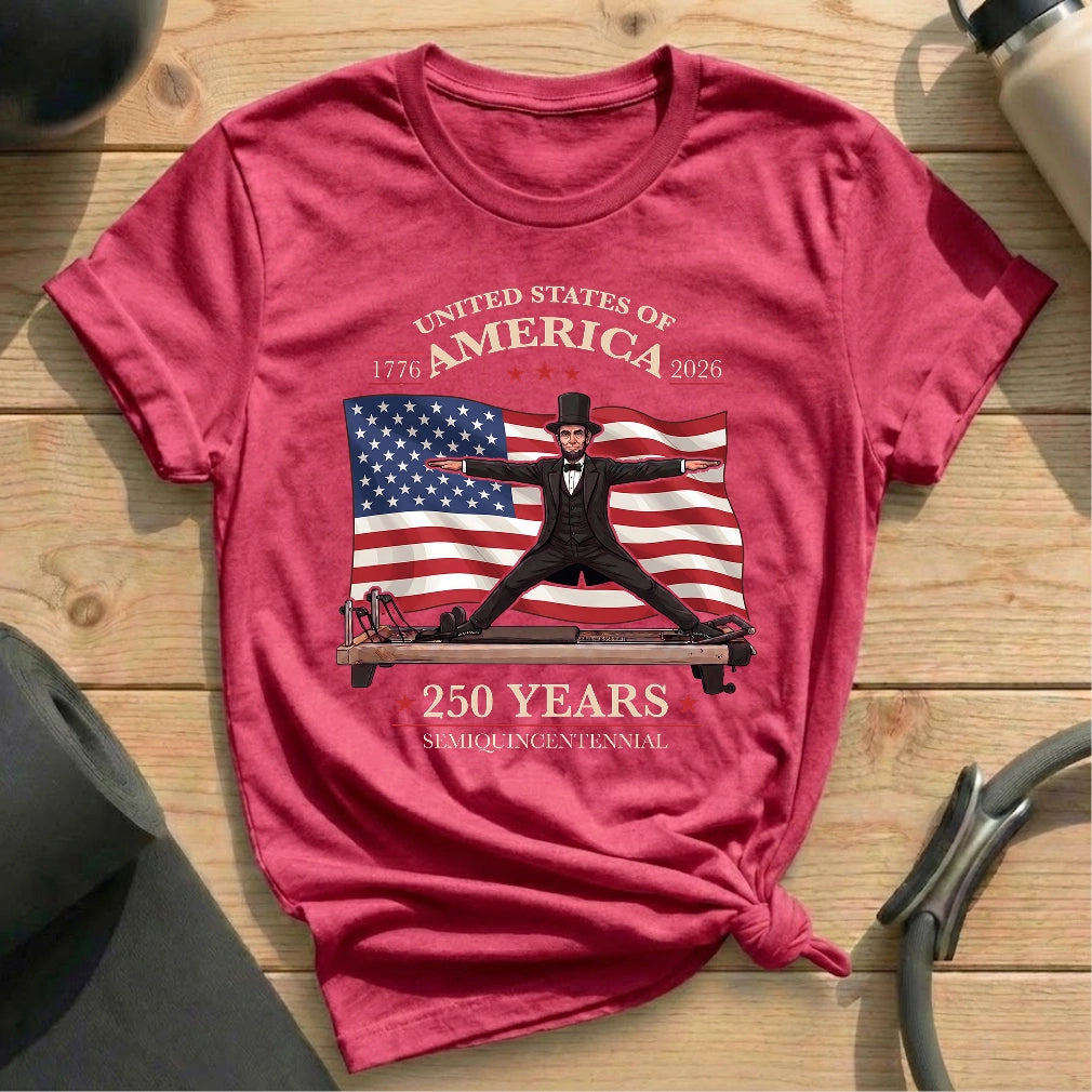 Lincoln 250 Semiquincentennial T-shirt