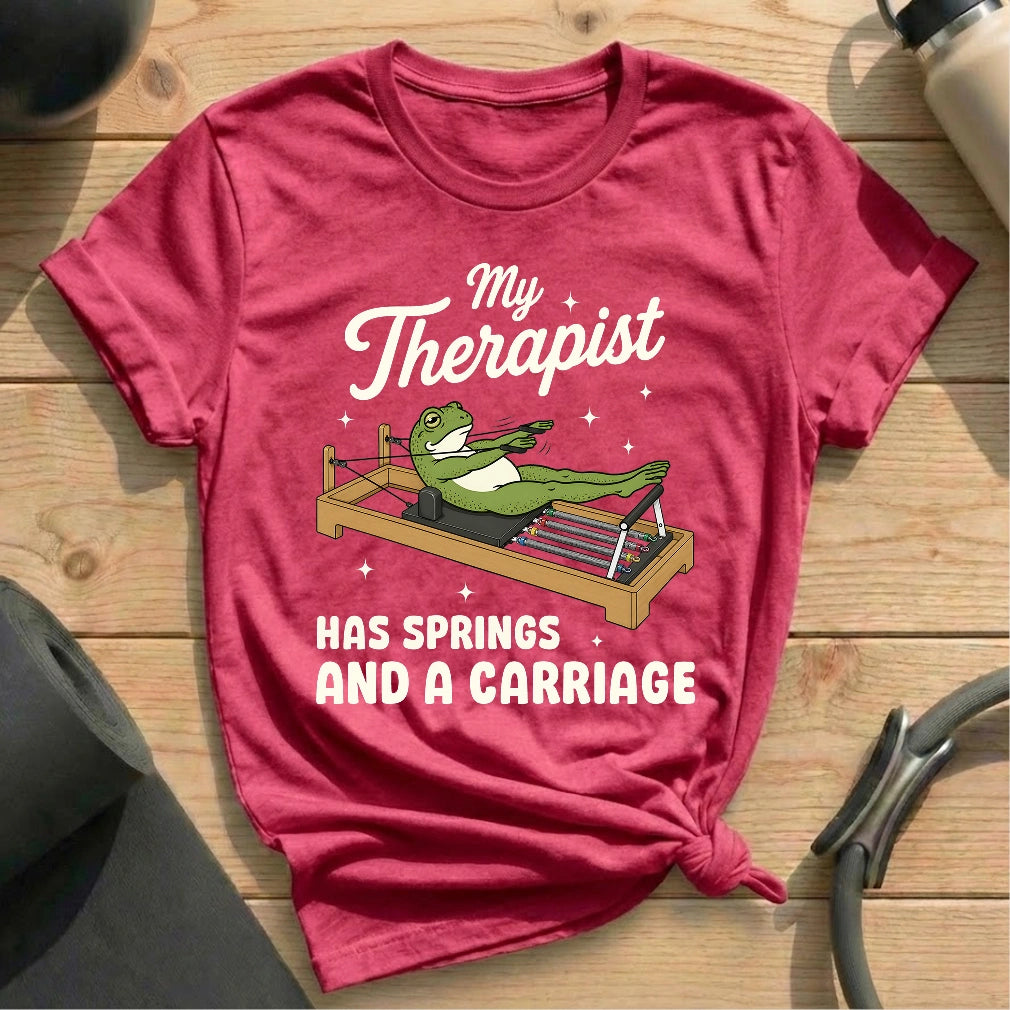 My Therapist T-shirt - in MindCloth Pilates Tshirt Collection