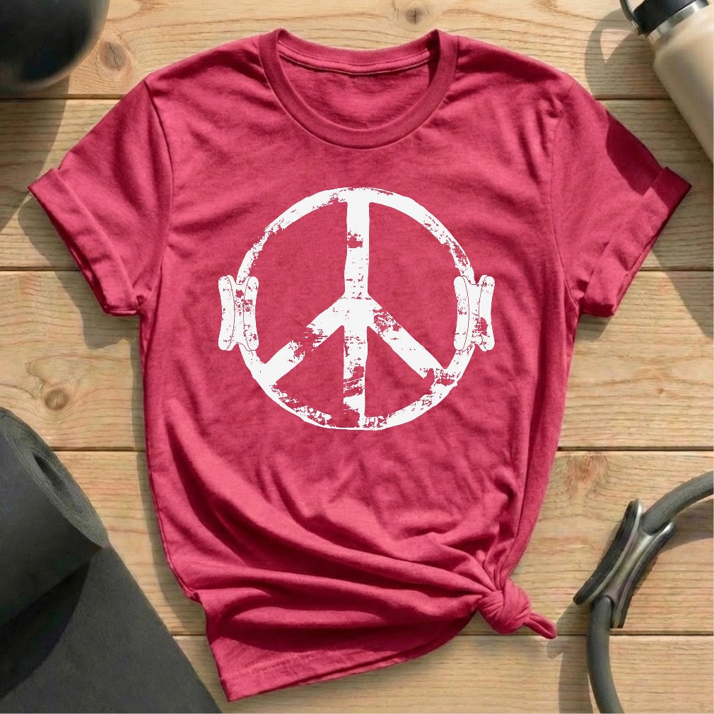 Peace T-shirt - in MindCloth Pilates Tshirt Collection