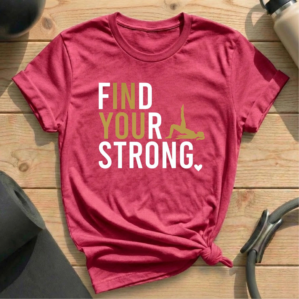 Strong In You T-shirt - in MindCloth Pilates Tshirt Collection