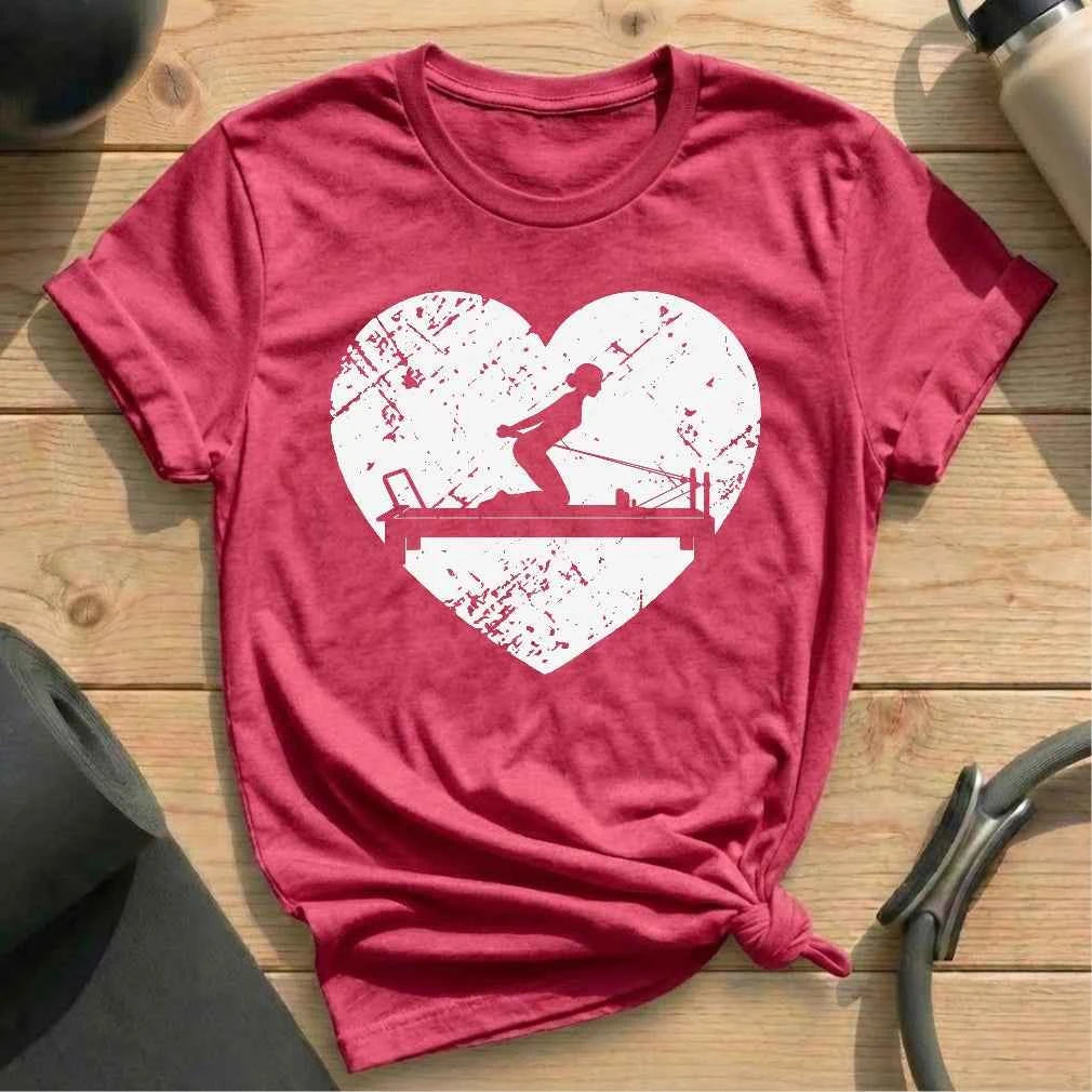 Retro Heart Pose T-shirt