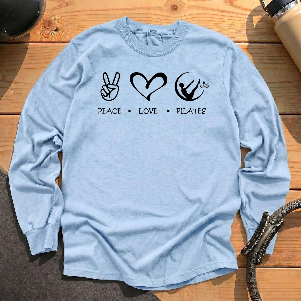 Peace Love Pilates Long Sleeve T-shirt