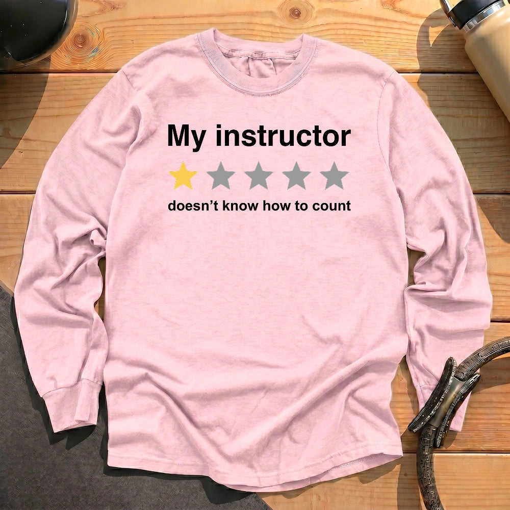 Instructor Rating Long Sleeve T-shirt