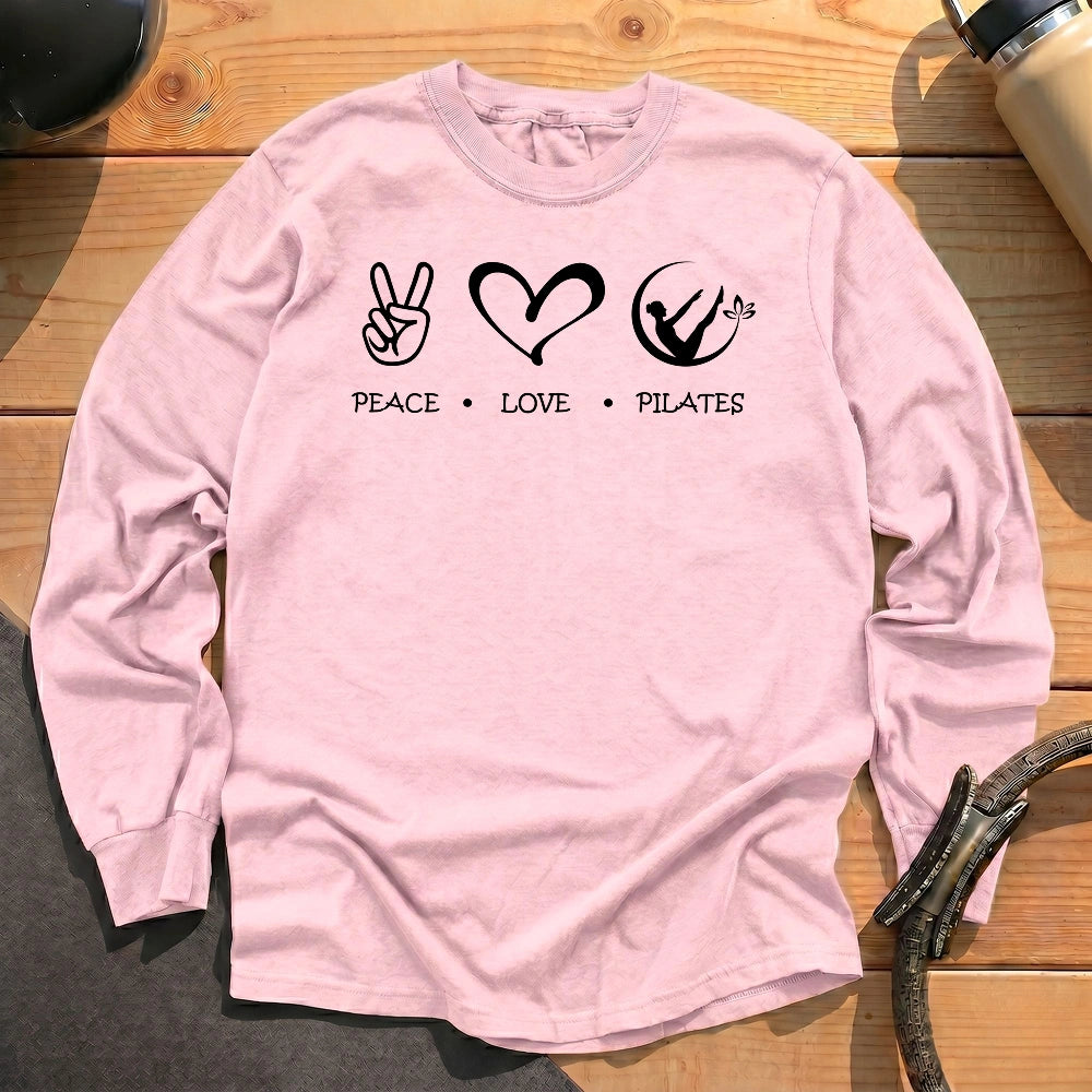 Peace Love Pilates Long Sleeve T-shirt