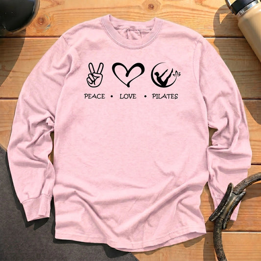Peace Love Pilates Long Sleeve T-shirt