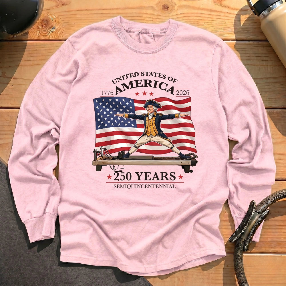 Washington 250th USA Long Sleeve T-shirt