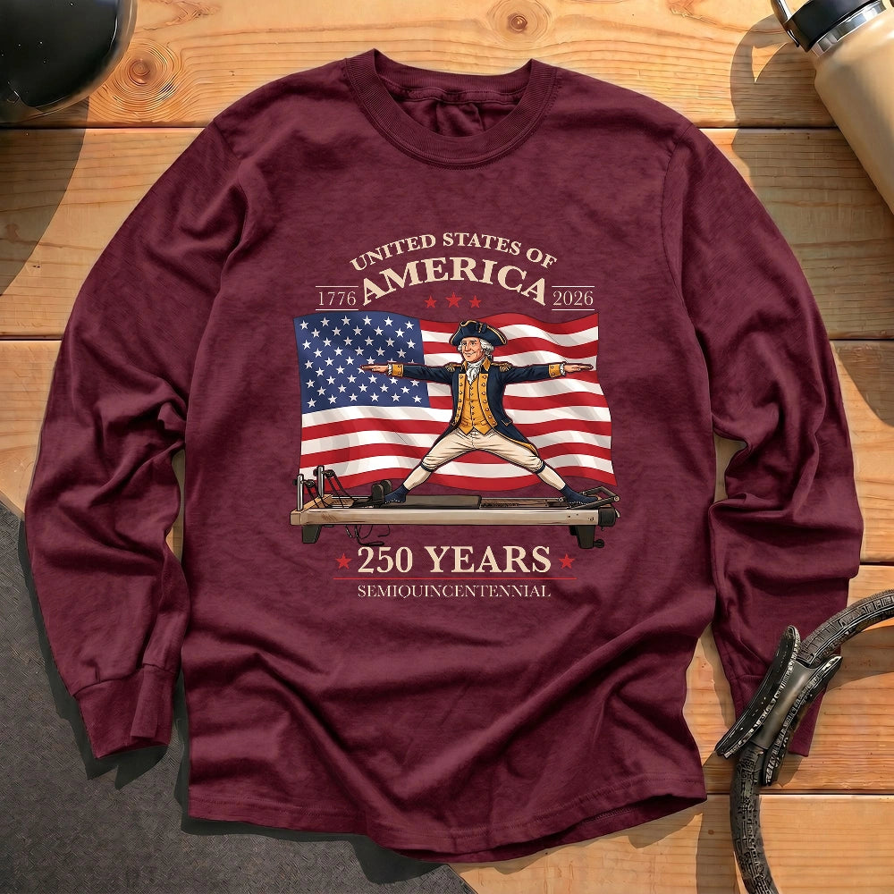 Washington 250th USA Long Sleeve T-shirt