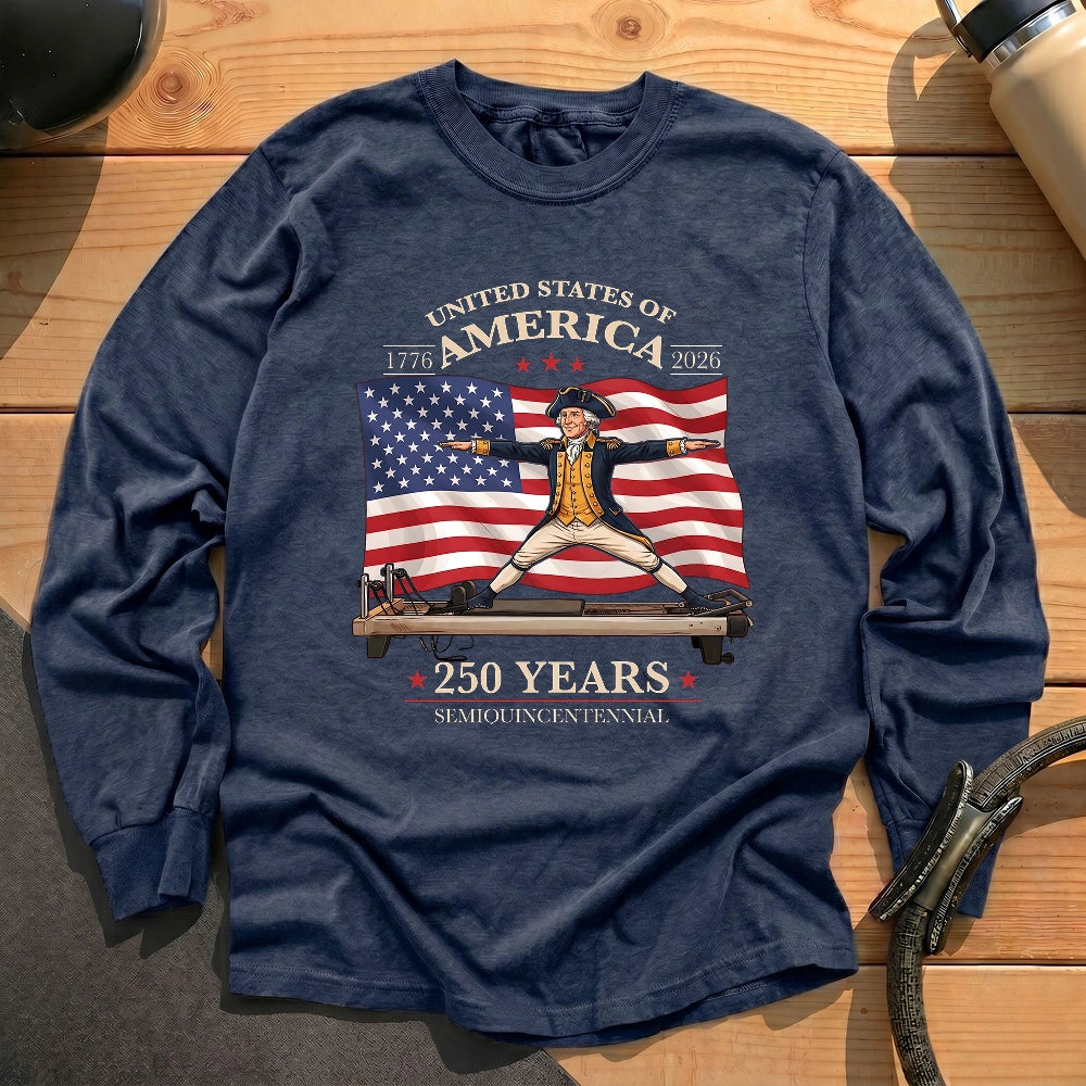 Washington 250th USA Long Sleeve T-shirt