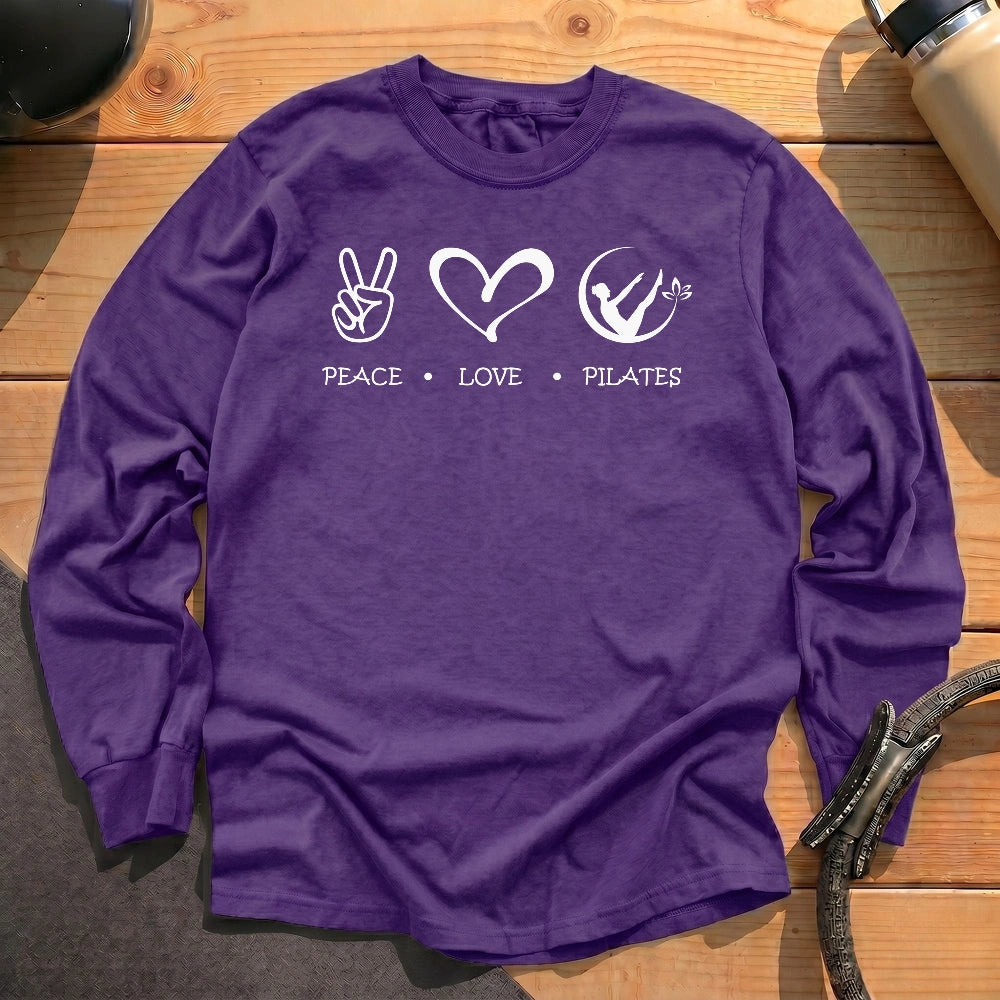 Peace Love Pilates Long Sleeve T-shirt
