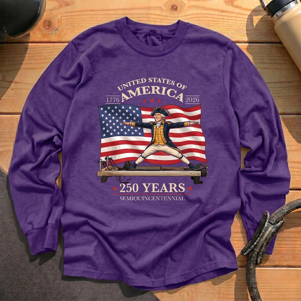 Washington 250th USA Long Sleeve T-shirt