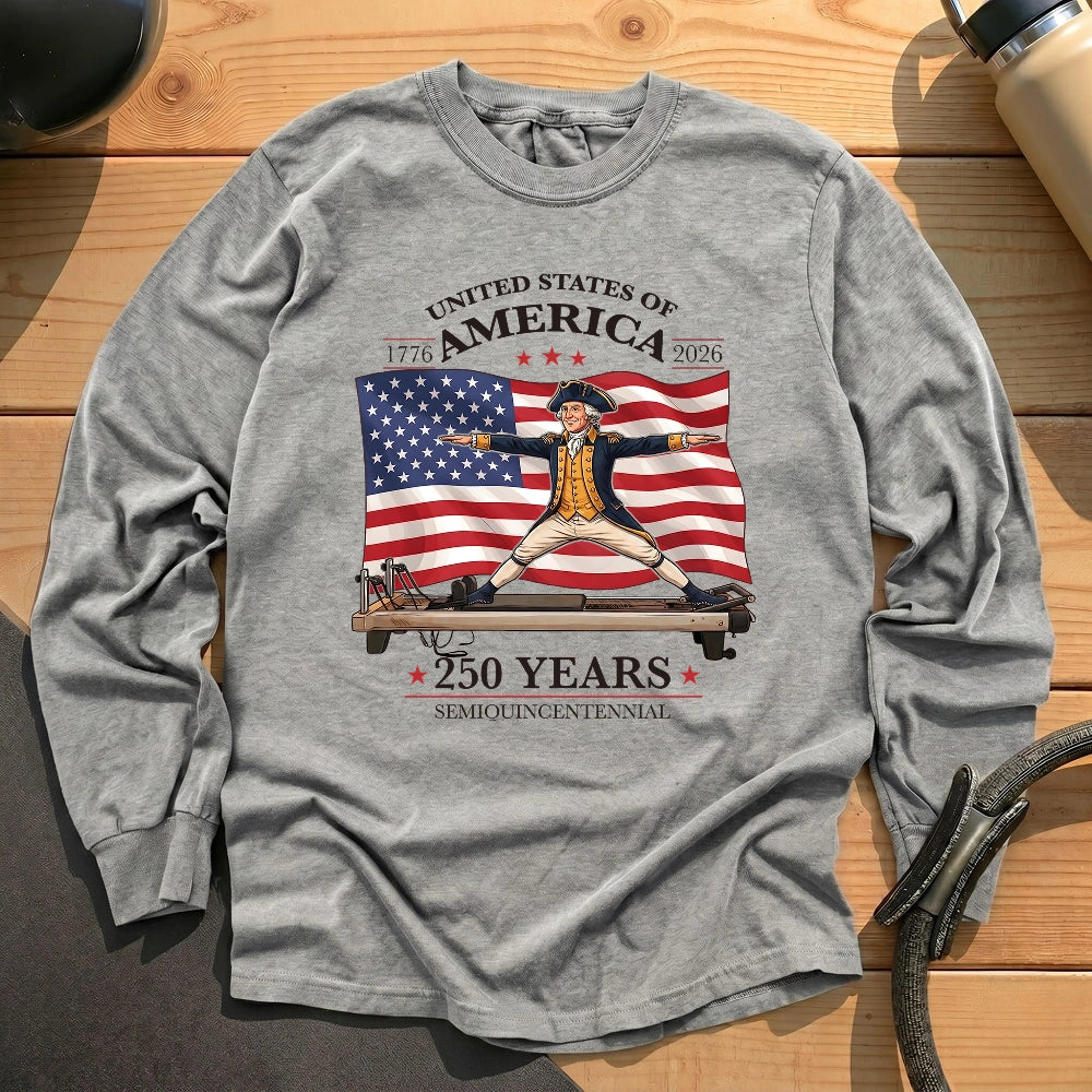 Washington 250th USA Long Sleeve T-shirt