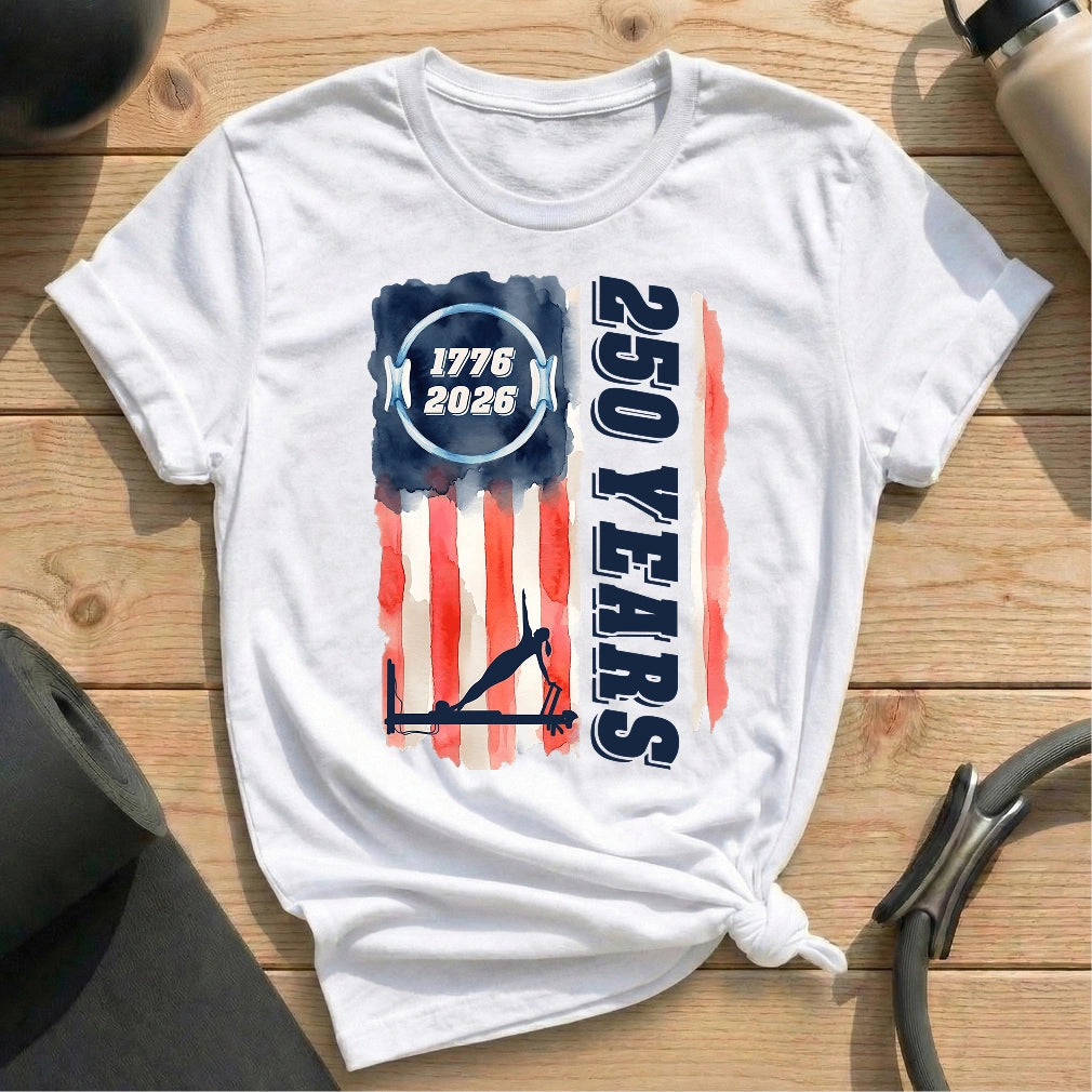 250 Years Watercolour Pose T-shirt