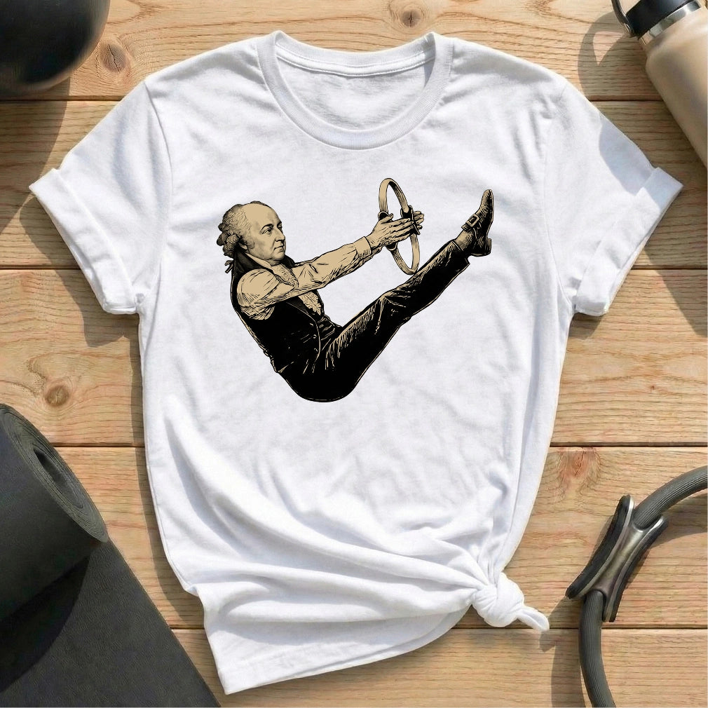 Adams Teaser T-shirt - in MindCloth Pilates Tshirt Collection