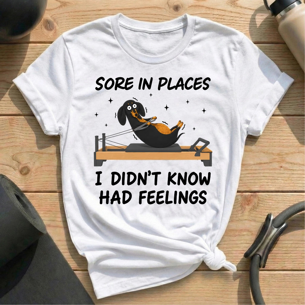 All Sore T-shirt - in MindCloth Pilates Tshirt Collection