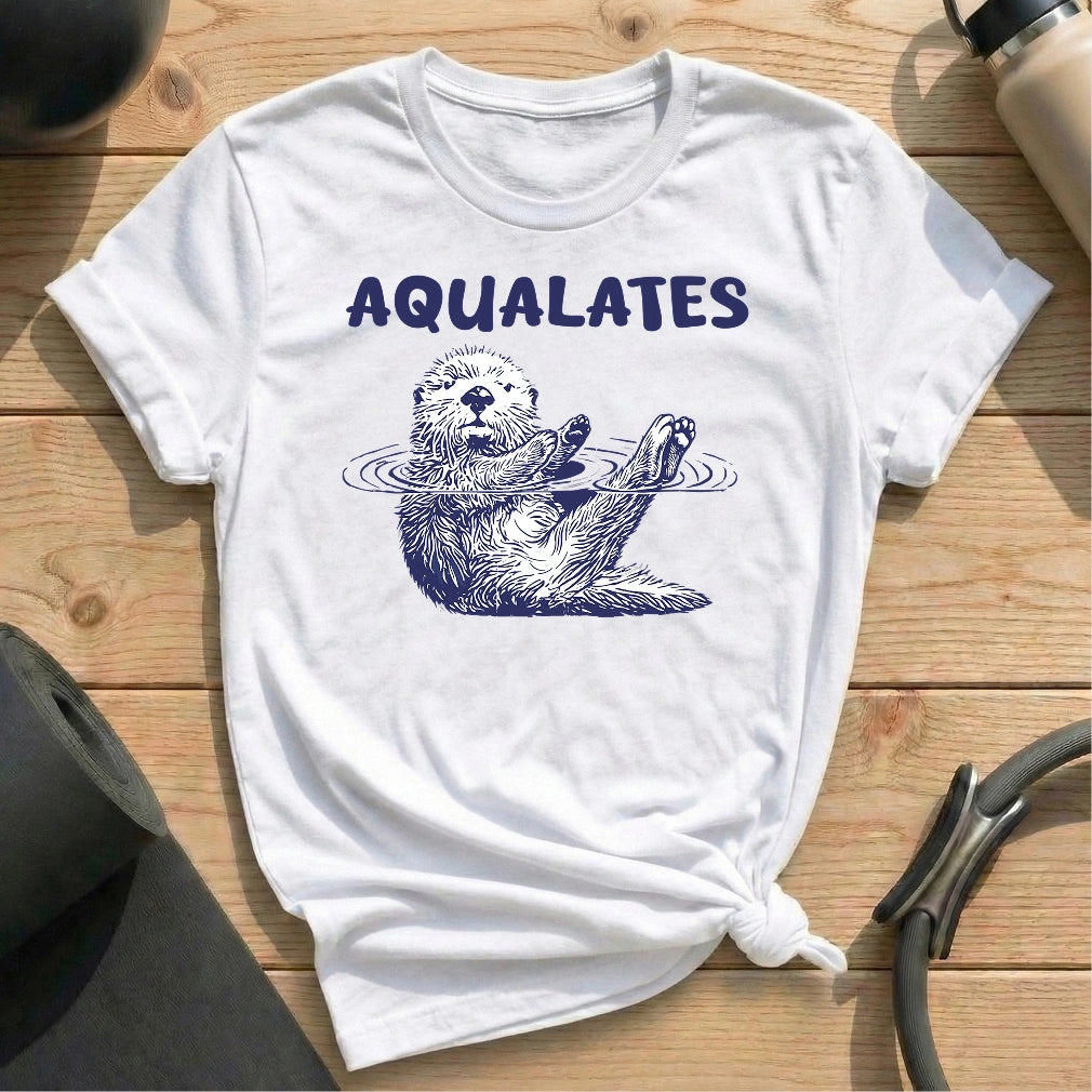 Aqualates T-shirt - in MindCloth Pilates Tshirt Collection