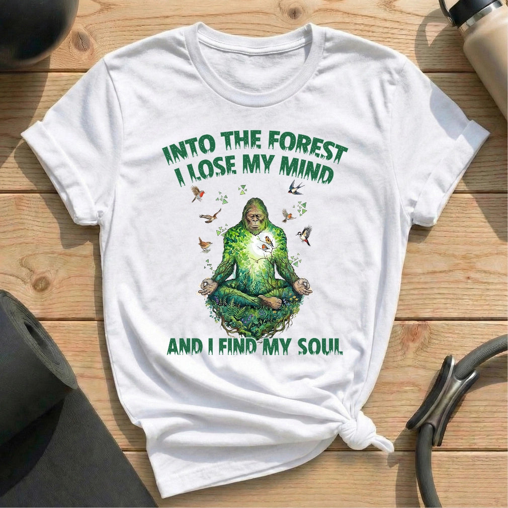 Bigfoot Meditate T-shirt