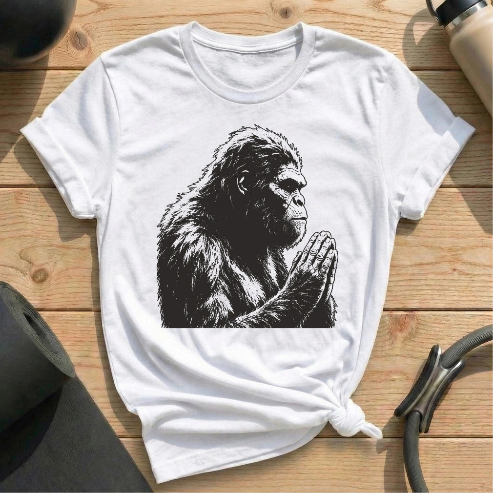 Bigfoot Meditate T-shirt