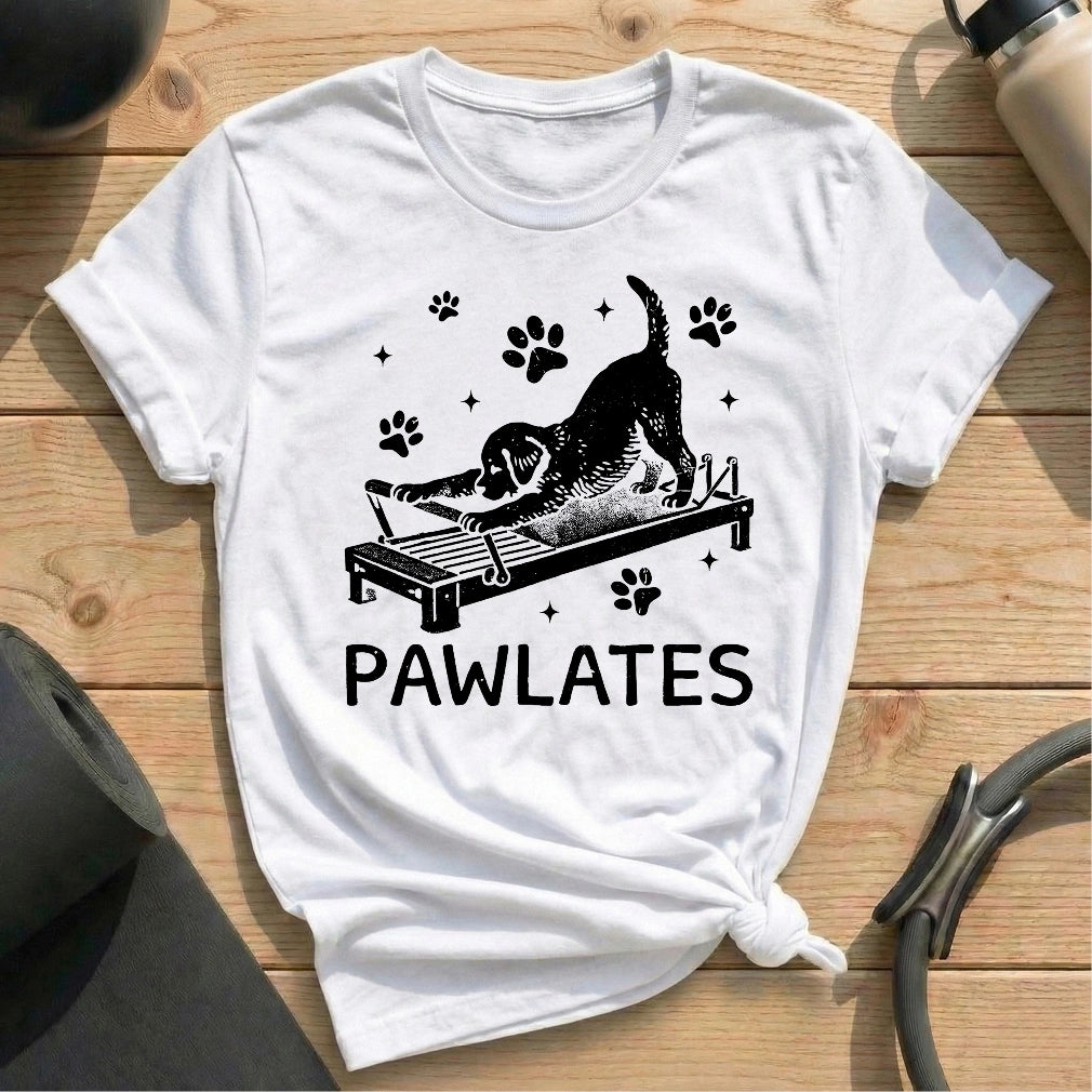 Dog Pawlates T-shirt