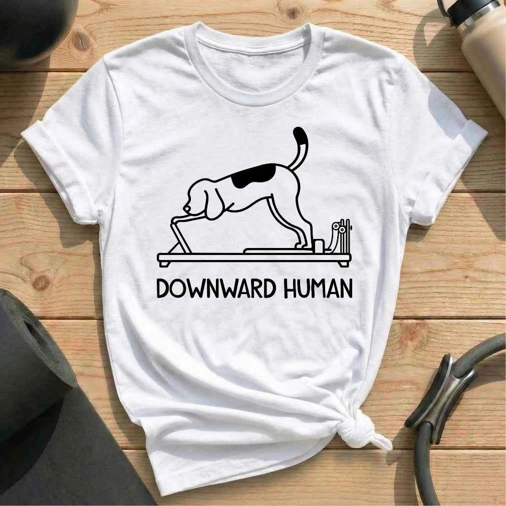 Downward Human T-shirt