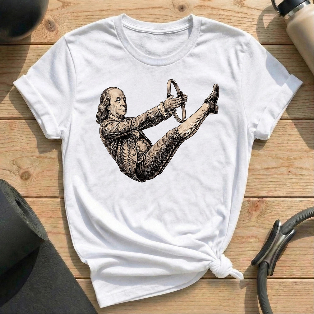Franklin Teaser T-shirt - in MindCloth Pilates Tshirt Collection