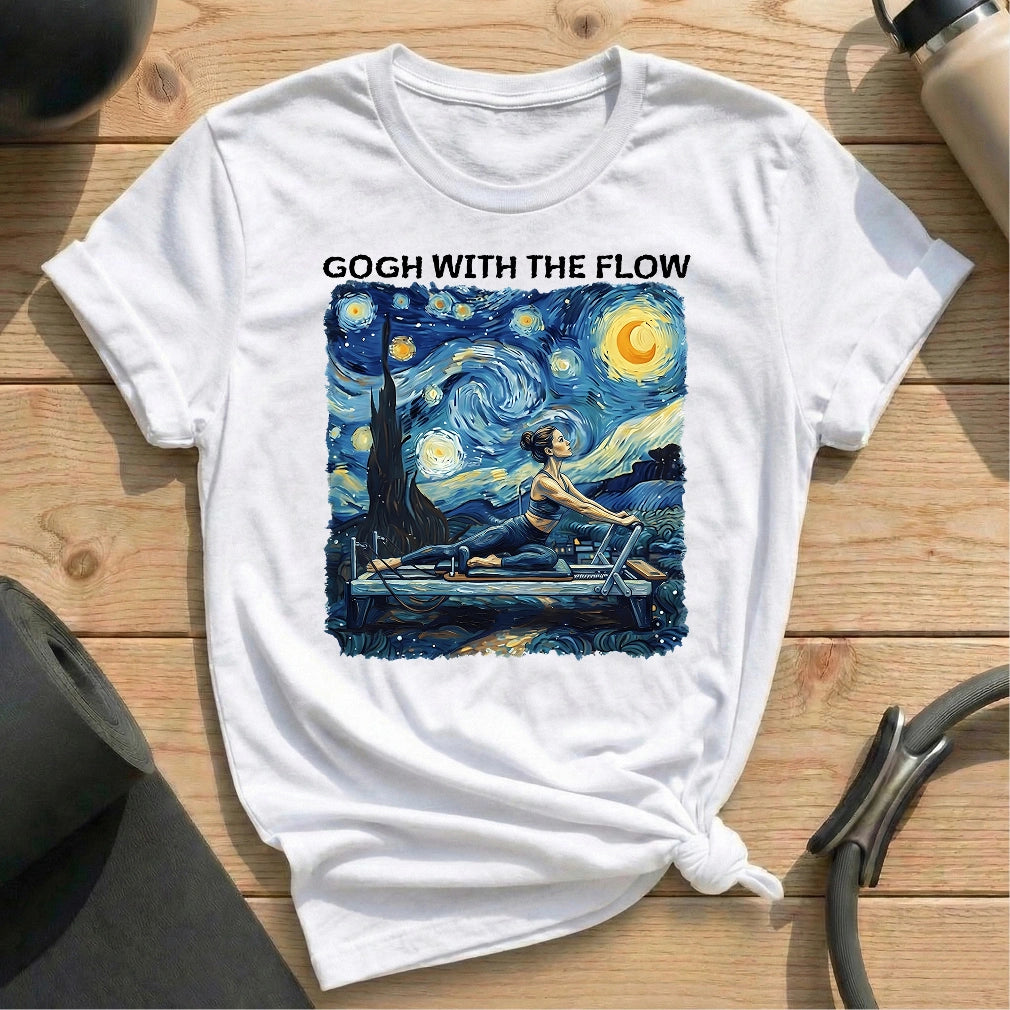 Gogh Flow Pilates T-shirt