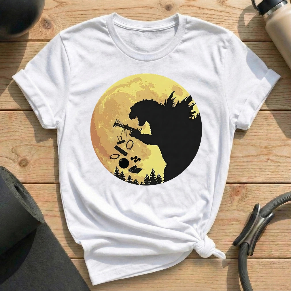Gozilla Moon T-shirt