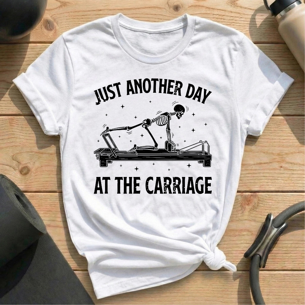 Just Another Day T-shirt - in MindCloth Pilates Tshirt Collection