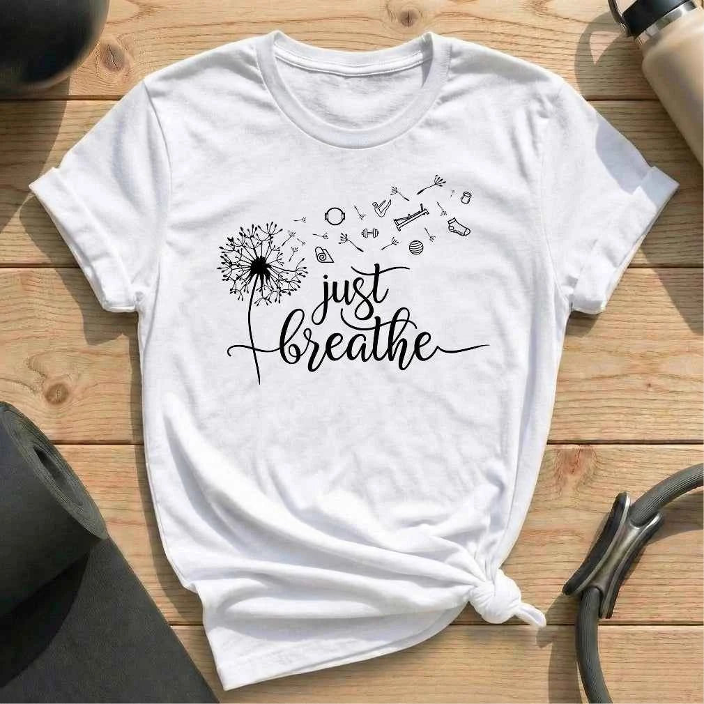 Just Breathe Pilates T-shirt