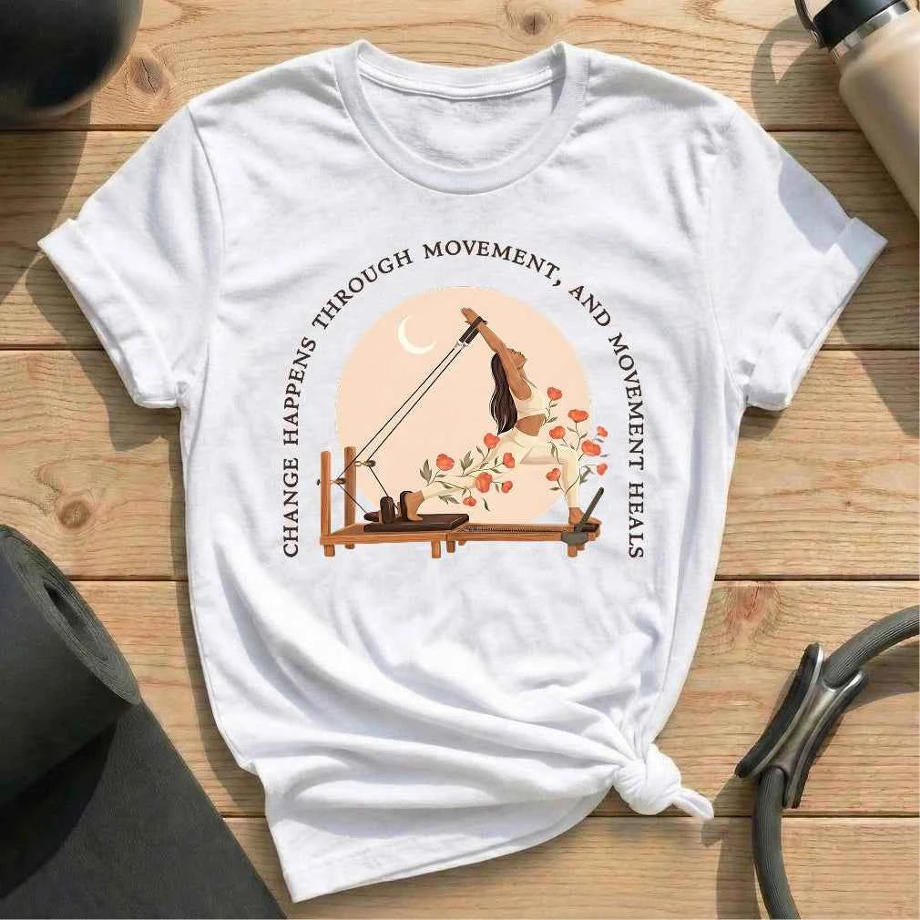 Moon and Flowers T-shirt