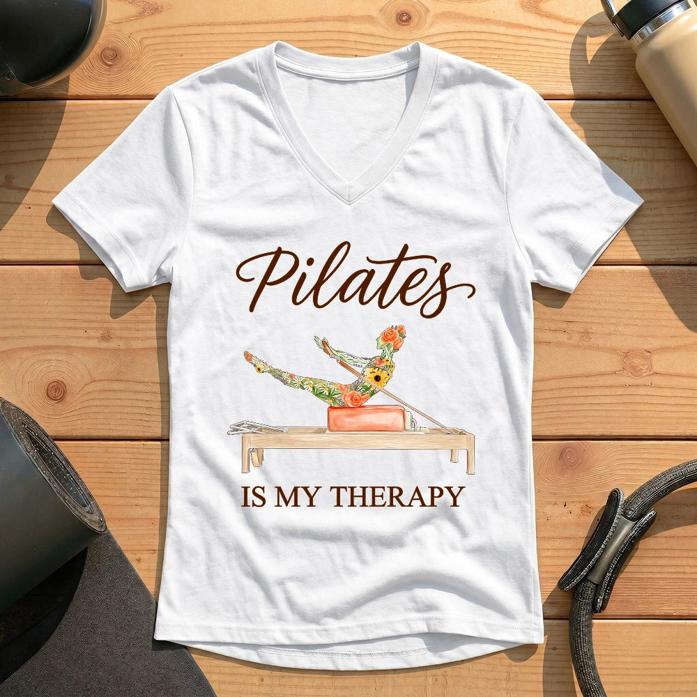 My Therapy Lady V-neck