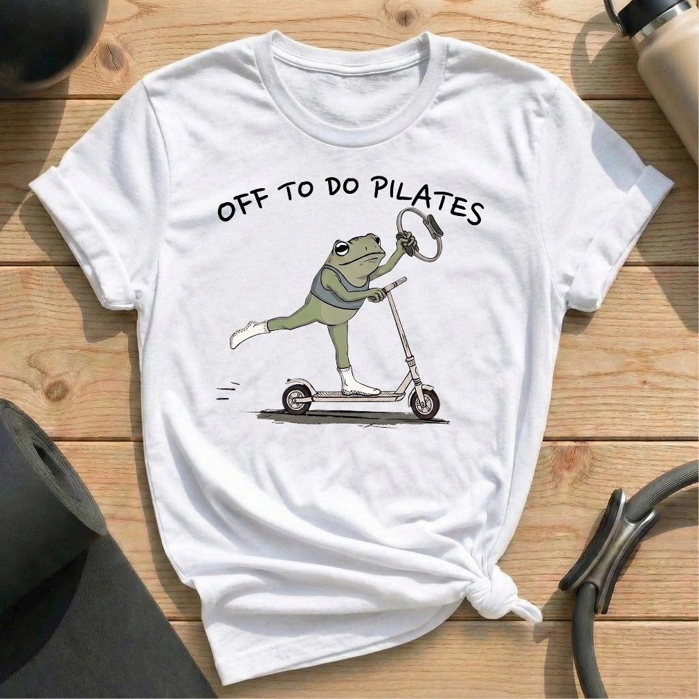 Off To Do Pilates T-shirt - in MindCloth Pilates Tshirt Collection