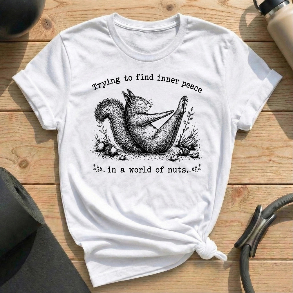Peace In Nuts T-shirt