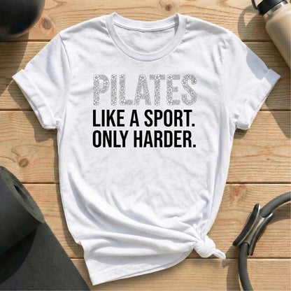 Pilates Harder T-shirt - in MindCloth Pilates Tshirt Collection