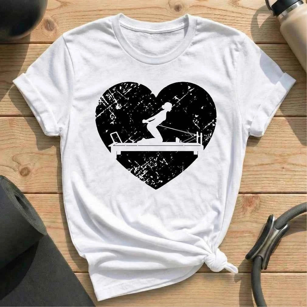 Retro Heart Pose T-shirt