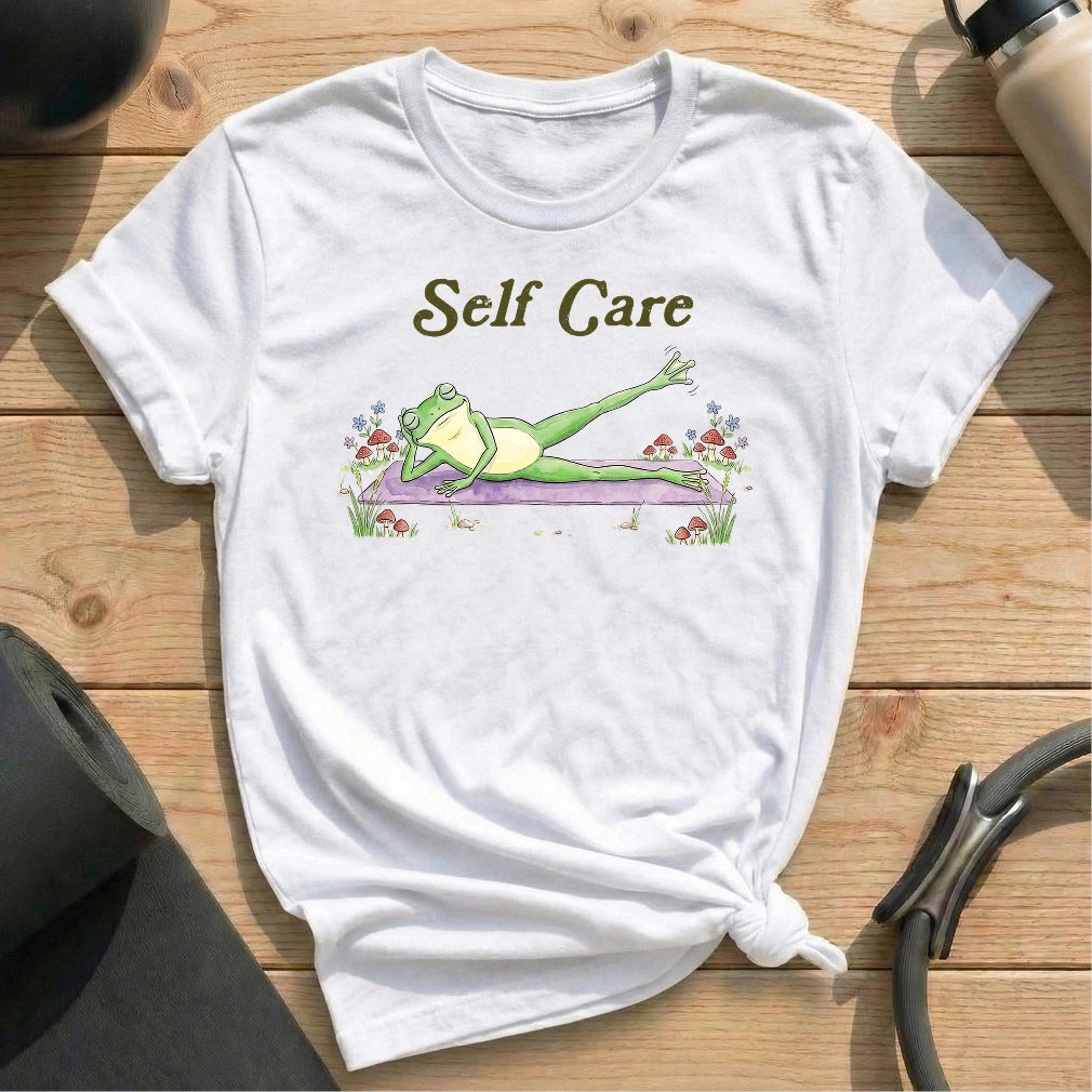 Self Care T-shirt - in MindCloth Pilates Tshirt Collection