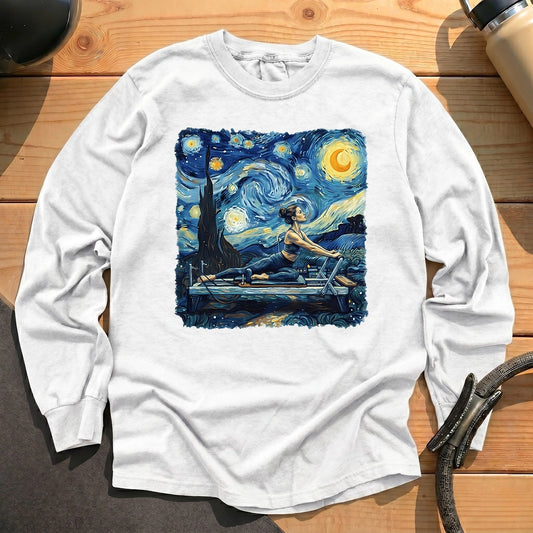 Starry Night Pilates Long Sleeve T-shirt