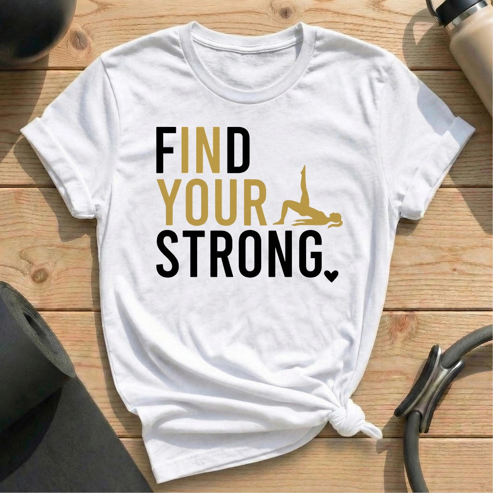 Strong In You T-shirt - in MindCloth Pilates Tshirt Collection